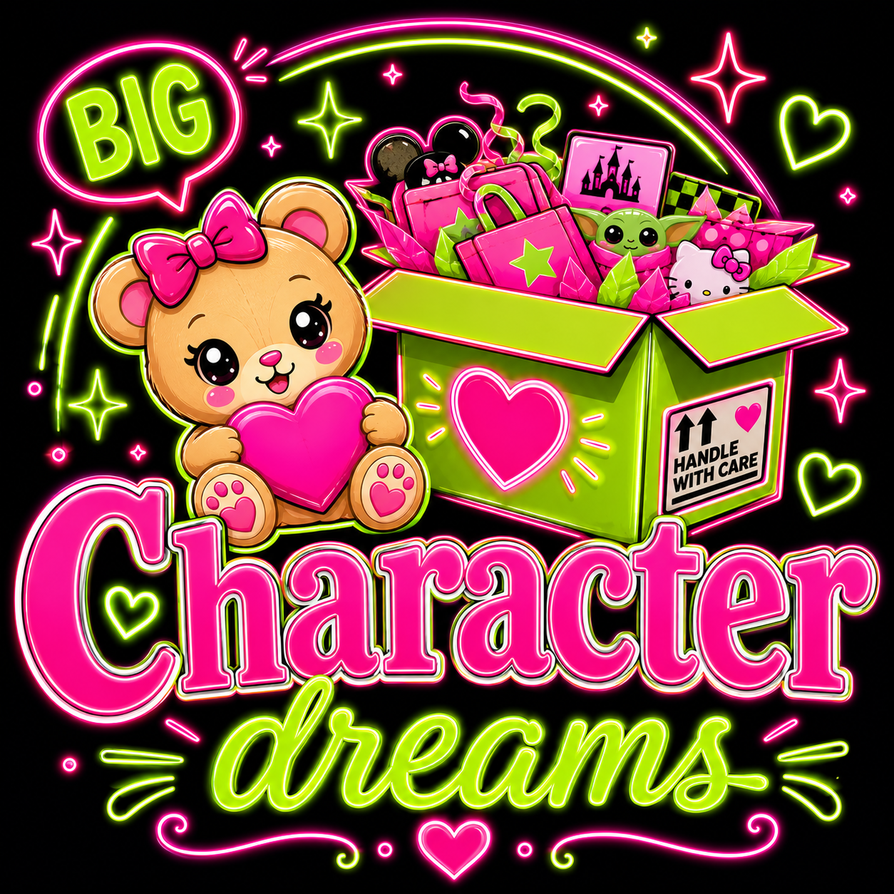 Big Character Dreams - Jumbo